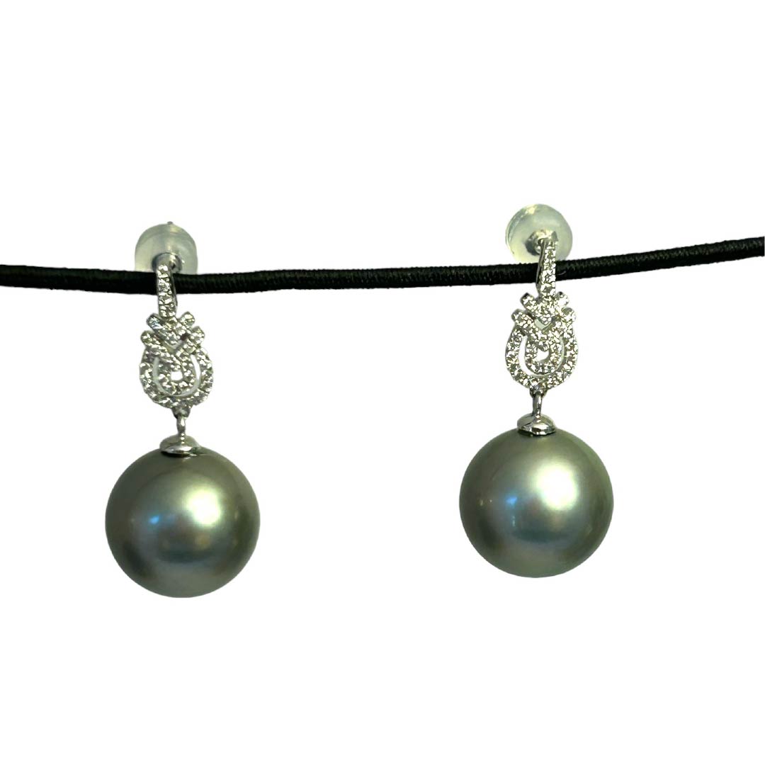 Orecchini Perle Argento del Mare Andamane